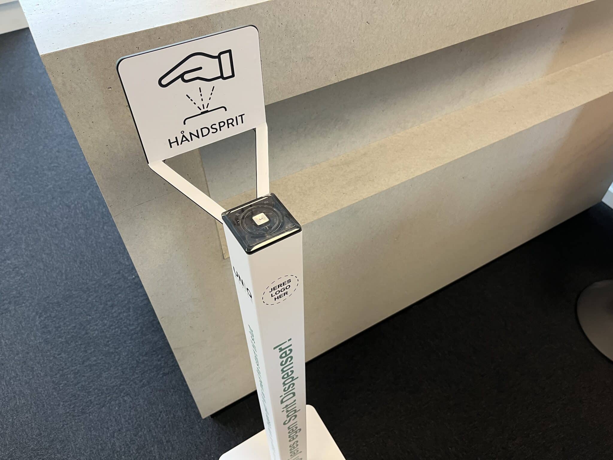 Design jeres egen fritstående dispenser